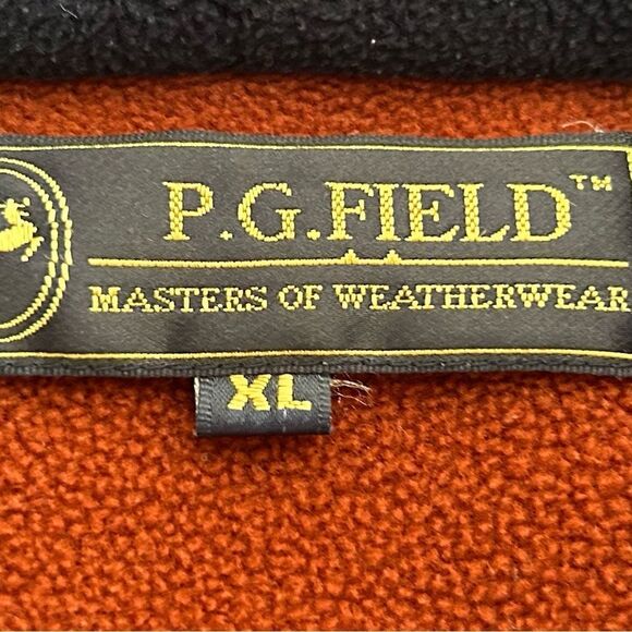P. G. Field Masters of Weatherwear Men’s Fleece Pullover Size Extra Large - Picture 3 of 10